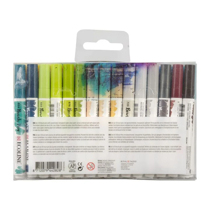 Акварелни писалки Ecoline Brush Pen Additional