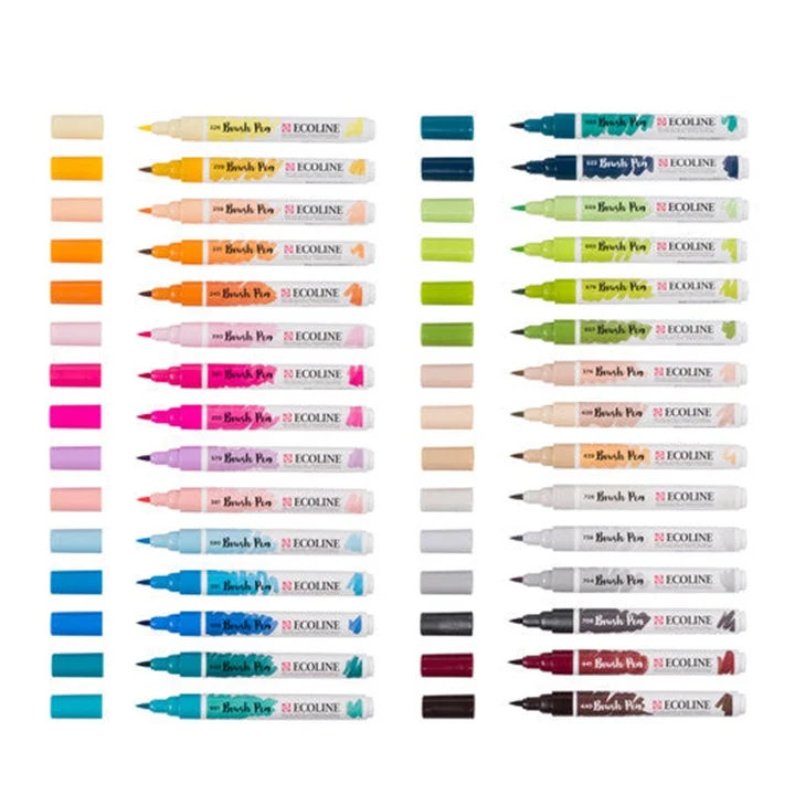 Акварелни химикалки Ecoline Brush Pen 30 бр.