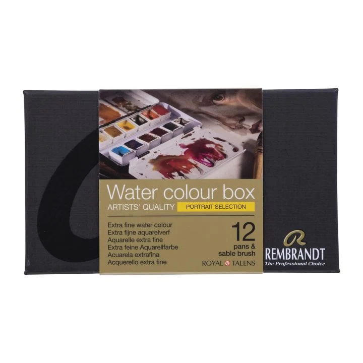 Акварелни бои Rembrandt Portrait box - 12 бр