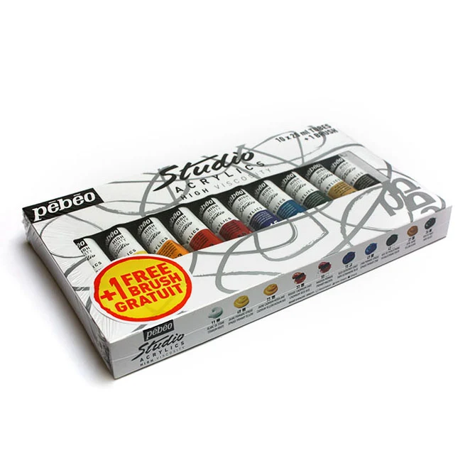 Акрилни бои Studeo Acrylic START 10x20 мл