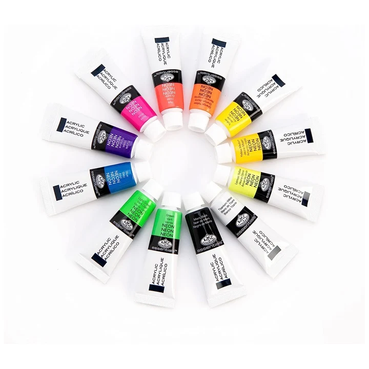 Акрилни бои Royal & Langnickel Neon 12 x 12 ml