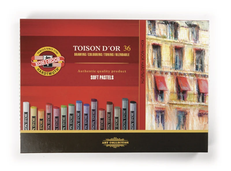 8515 Сухи пастели TOISON D OR 36 бр