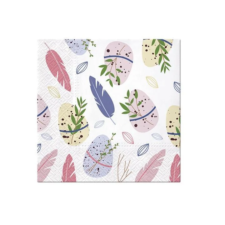 Декупажни салфетки - Easter Feather - 1бр.