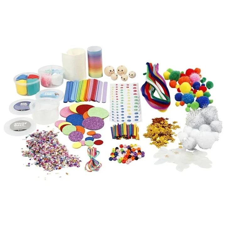 Kreatívna sada Rainbow – mix materiálov