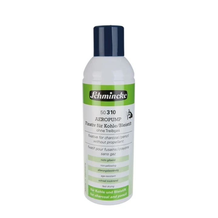 Fixatív v spreji pre uhlík a ceruzku Schmincke AEROPUMP 350ml
