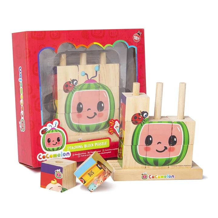 Drevené puzzle COCOMELON