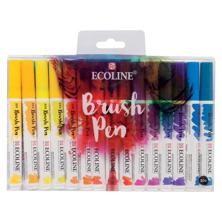 Akvarelové perá Ecoline Brush Pen