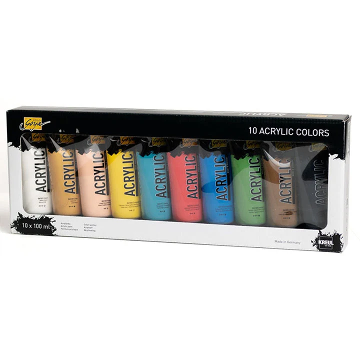 Akrylové farby Solo Goya - ARTMIE Gold Matches | sada 10 x 100 ml