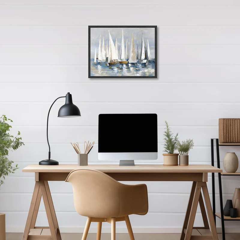 Segelboot Ozean Wand Kunst Poster 12x16 Schlafzimmer