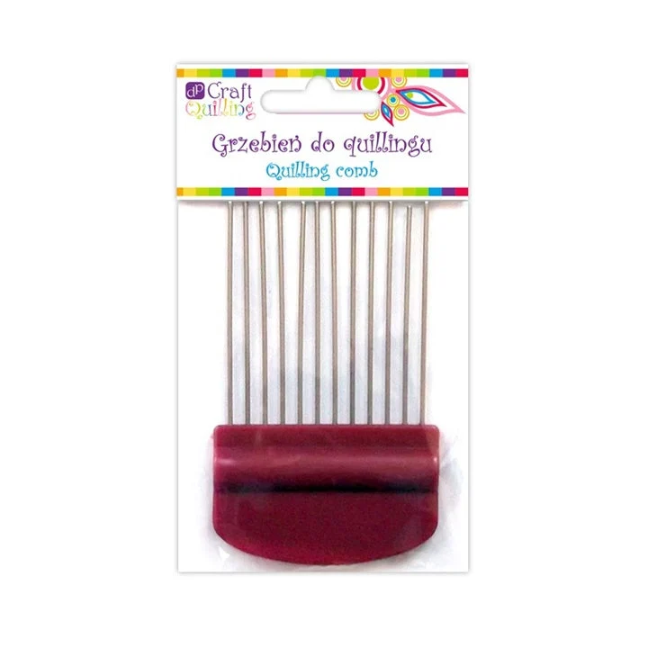 Χτένα quilling για τη δημιουργία σχεδίων από χαρτί